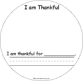 I am Thankful for ...