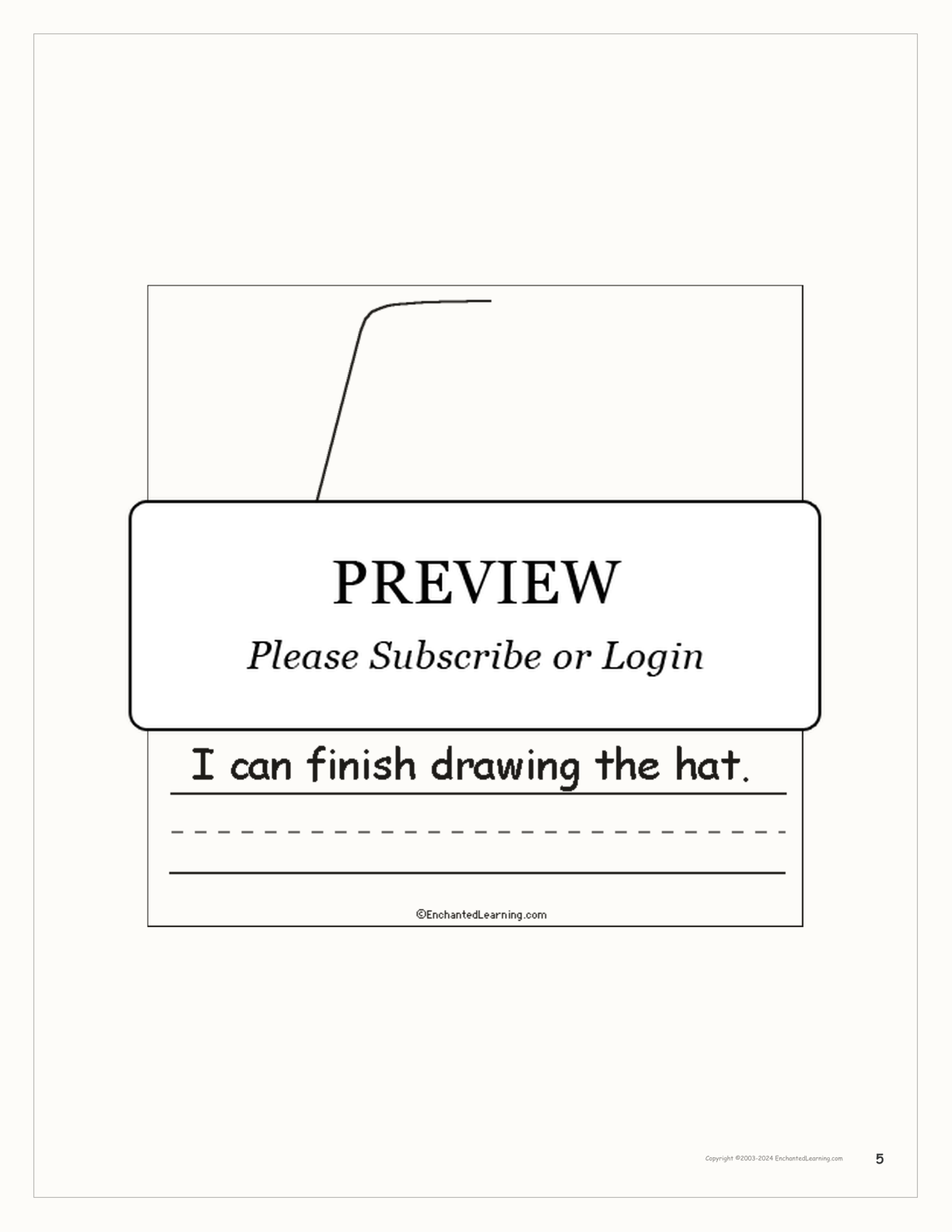 Thanksgiving I Can... A Book for Early Readers interactive worksheet page 5
