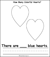 Search result: 'How Many Colorful Hearts Book: 2 Blue Hearts'