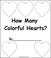 Search result: 'How Many Colorful Hearts Book: Cover Page'
