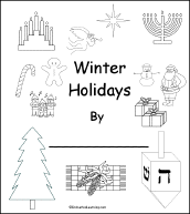 Search result: 'Winter Holidays Early Reader Book: Cover Page'