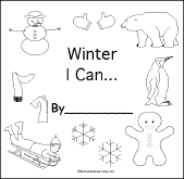 Search result: 'Winter I Can... Early Reader Book: Cover Page'
