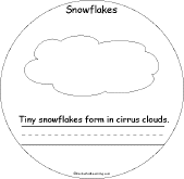Search result: 'Snowflakes... Early Reader Book: Cirrus Cloud Page'