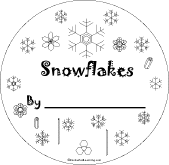 Search result: 'Snowflakes... Early Reader Book: Cover Page'