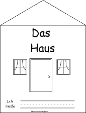 Search result: 'Das Haus (The House), A Printable Book in German: Cover'