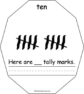 Search result: 'The Number Ten Book:Tally marks'