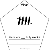 Search result: 'The Number Five Book: Tally Marks'