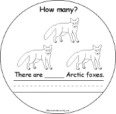 Search result: 'How Many Arctic Animals Book: 3 Foxes'
