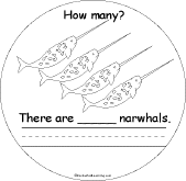 Search result: 'How Many Arctic Animals Book: 4 Narwhals'