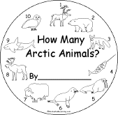 Search result: 'How Many Arctic Animals Book: Cover'