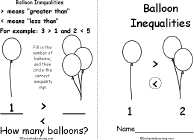 Search result: 'Balloon Inequalities Book, A Printable Book'