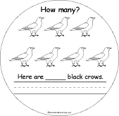 Search result: 'How Many Colorful Birds Book: Page 7 Black Crows'