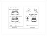 Search result: 'Birthday Party: Subtraction Book'