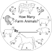 Search result: 'How Many Farm Animals Book: Cover'