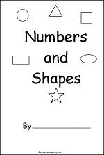 Search result: 'Numbers and Shapes Book: Cover'