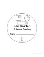 Search result: 'One Quarter: A Book on Fractions'