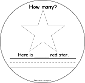 Search result: 'How Many Colorful Stars? Book: 1 Red Star'