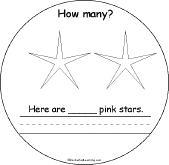 Search result: 'How Many Colorful Stars? Book: 2 Pink Stars'
