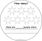 Search result: 'How Many Colorful Stars? Book: 7 Purple Stars'