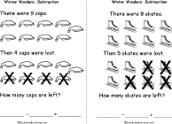 Search result: 'Winter Wonders: Subtraction, A Printable Book: Caps, Skates'