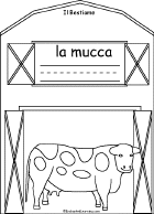 Search result: 'Bestiame/Livestock Book, A Printable Book in Italian: Cow'