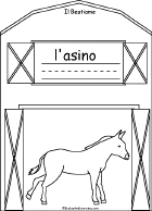 Search result: 'Bestiame/Livestock Book, A Printable Book in Italian: Asino/Donkey'