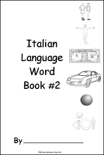 Search result: 'Italian Word Book #2: Cover'