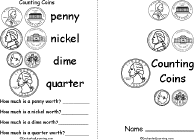 Coin Books: EnchantedLearning.com