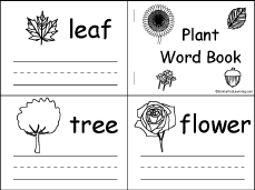 Search result: 'Plant Word Book Early Reader Book: Page 1'