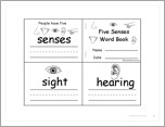 Search result: 'Senses Word - Printable Book'