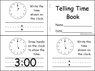 Search result: 'Time Book, A Printable Book'