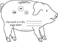 Search result: 'Piggy Bank Coins Book, A Printable Book: Sleeping Bag'