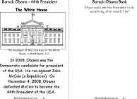 Search result: 'Barack Obama Book, A Printable Book: White House, Timeline'