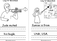Search result: 'Long U Words Book, A Printable Book: We See Eleven, Keys, He, Hears, Eagle, Scream'
