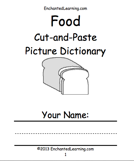 Search result: 'Food Cut-and-Paste Picture Dictionary - A Short Book to Print'