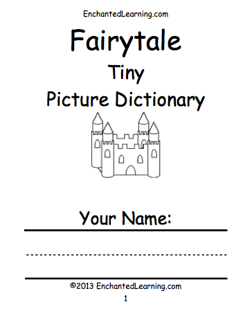Search result: 'Fairytale Picture Dictionary - A Short Book to Print'