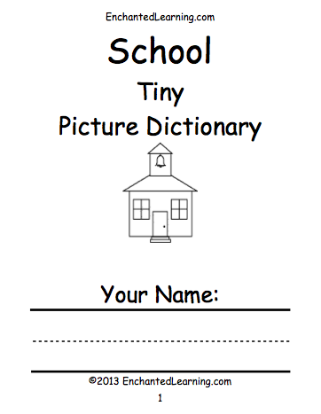 Search result: 'School Picture Dictionary - A Short Book to Print'