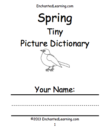 Search result: 'Spring Picture Dictionary - A Short Book to Print'
