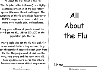 Search result: 'All About the Flu, A Printable Book'