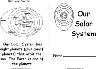 Solar System Book, A Printable Book