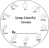 Search result: 'Draw Colorful Circles Book: Cover'