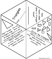 Search result: 'Triangle Shape Book: Cover Page'