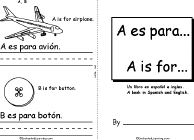 Search result: 'A es Para... Book, A Printable Bilingual Book'