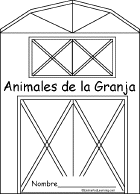 Search result: 'Animales De La Granja Book, A Printable Book in Spanish: Cover'