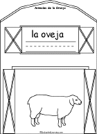 Search result: 'Animales De La Granja Book, A Printable Book in Spanish: Oveja/Sheep'