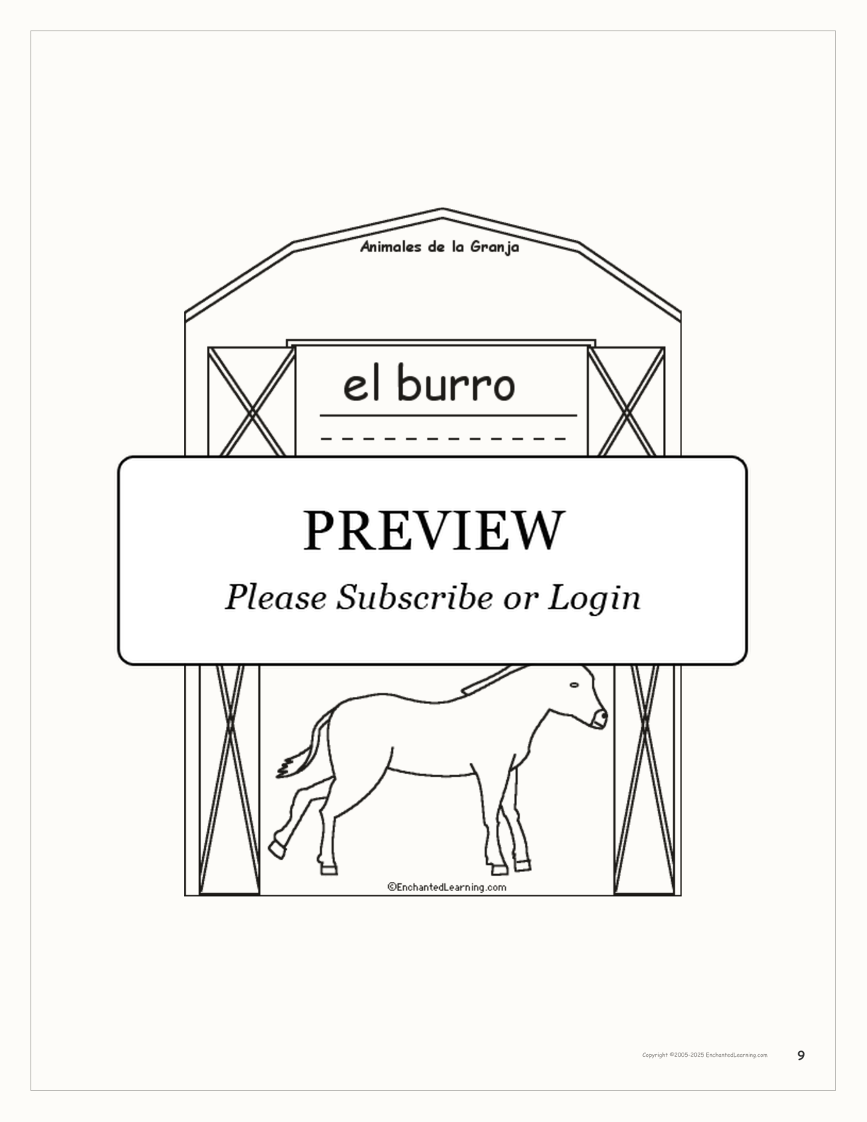 El Burro de La Granja