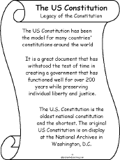 Search result: 'US Constitution Book, A Printable Book: Legacy'