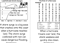 Search result: 'Hurricane Book, A Printable Book: Storm Surges, End of a Hurricane'