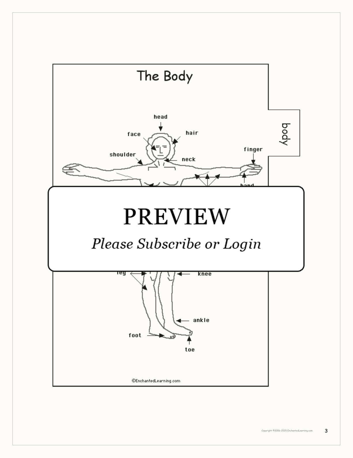 Word Book (#2) interactive printout page 3