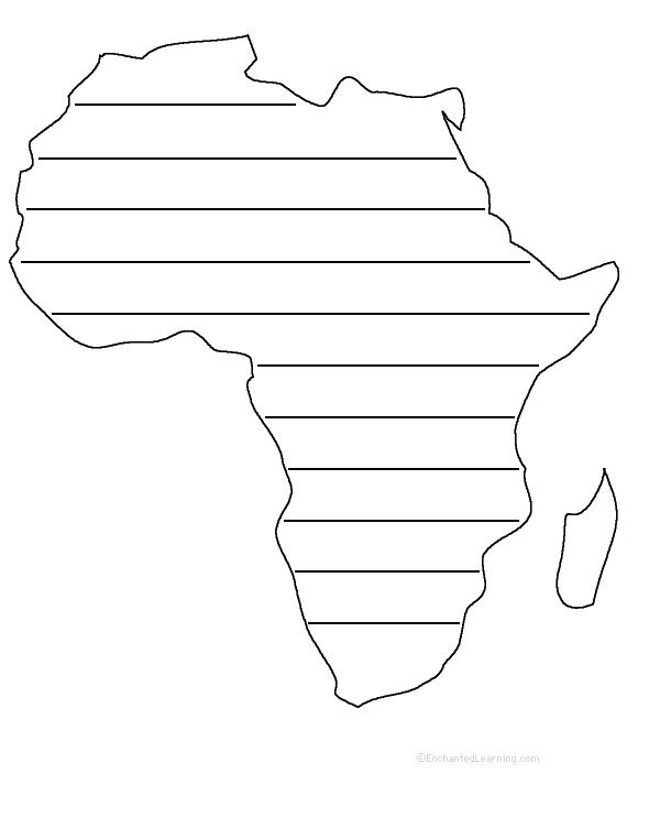 africa map blank pdf